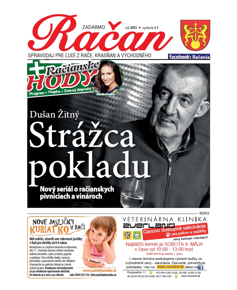 Spravodaj Račan, 01/2013