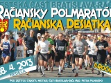 2. ročník Račianskeho polmaratónu povedie 28. apríla cez katastre Rače, Vajnôr a Svätého Jura